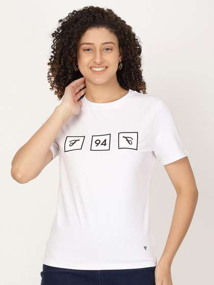FUTURO summer t shirt collection Women Typography Printed Round Neck T-shirt
