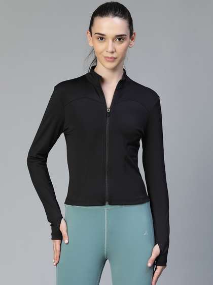 ATHLISIS Women
                      Geometric Lightweight Crop Training or Gym Sporty
                      Jacket