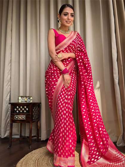 KALINI Woven Design Banarasi Saree