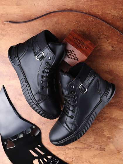Myntra ankle boots hot sale