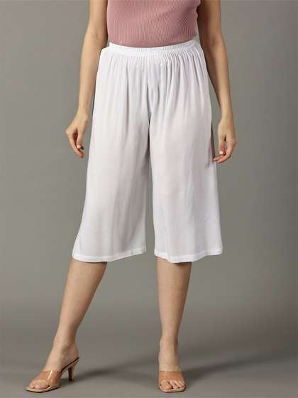 DIVINATION Women Cropped Palazzos