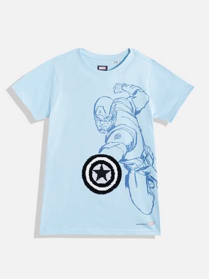 Allen Solly Junior Boys
                    Captain America Printed T-shirt