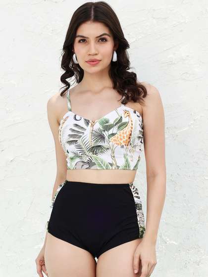 Athena Women Printed
                        Padded Swim Set