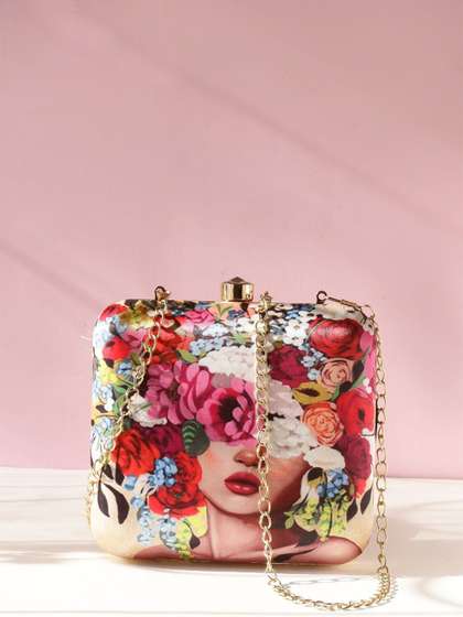 Printed Box Clutch