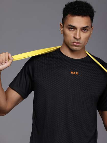HRX by Hrithik Roshan Rapid Dry Antimicrobial Finish Printed Training T-shirt