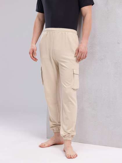 HRX by Hrithik Roshan Men Cargo-Style Yoga Joggers