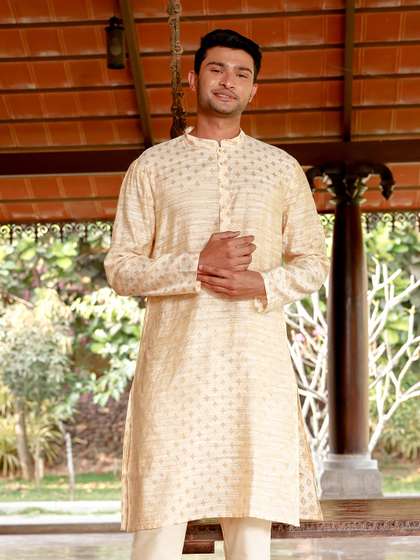 FILORI Jacquard Straight Kurta