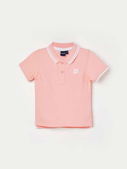 Juniors by Lifestyle Boys Solid Polo Collar T-shirt