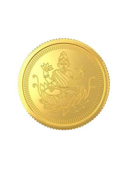 Joyalukkas Lakshmi
                        22KT Gold Coin-1gm