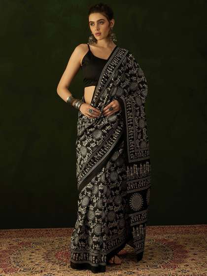 Mitera Warli Dabu Saree