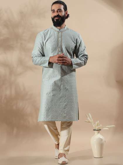 FILORI Jacquard Straight Kurta
