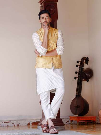 FILORI Brocade Nehru Jacket