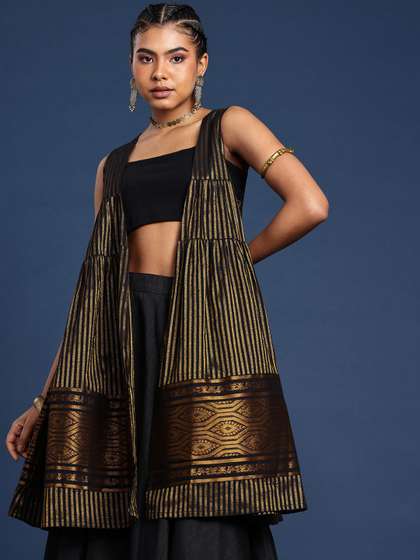 Taavi Woven Legacy Striped Shrug