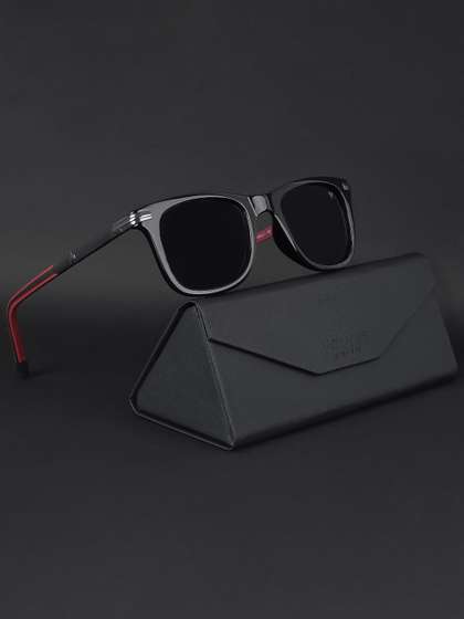 Voyage Unisex Wayfarer
                      Sunglasses with Polarised and UV Protected Lens
                      1031PMG3966Z