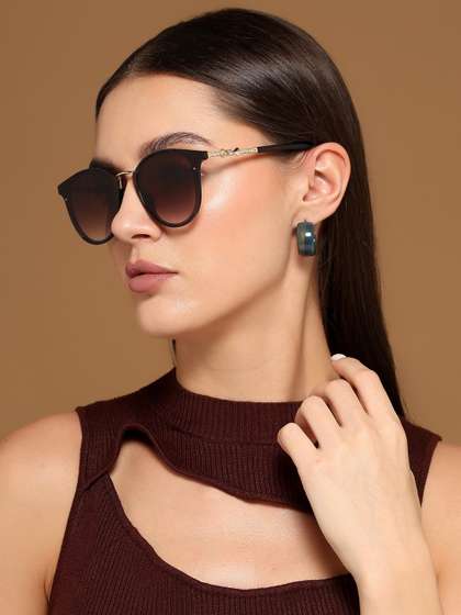 Voyage Women Cateye
                        Sunglasses with UV Protected Lens B8725MG3188Z