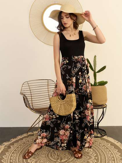 Berrylush Printed
                        Basic Jumpsuit