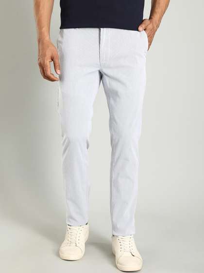 Indian Terrain Men
                          Brooklyn Slim Fit Trousers