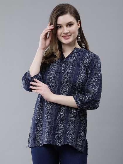 Cot'N Soft Printed Cotton Straight Kurti