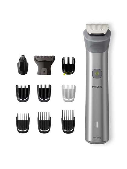 Philips MG5930/65
                    13-in-1 All-in-One Body Trimmer with Twin Trim
                    Blades - Silver-Toned