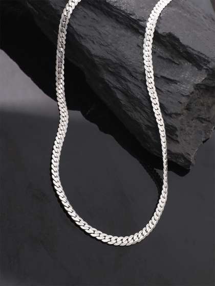 Yellow Chimes Men
                    Stainless Steel Snake Chain
