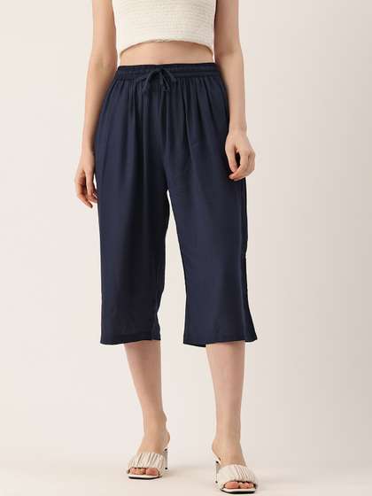 FERANOID Women Cropped Palazzos