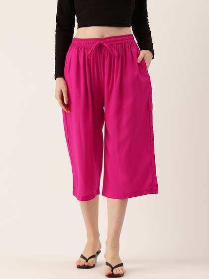FERANOID Women Cropped Palazzos
