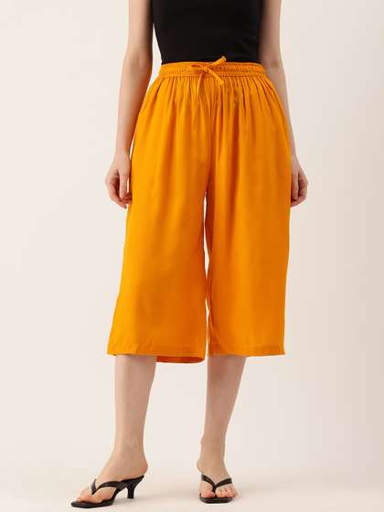 FERANOID Women Cropped Palazzos