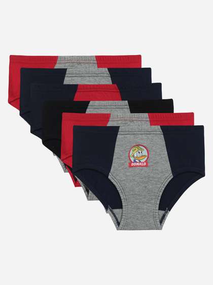 Bodycare Boys Pack Of 6
                    Assorted Mickey & Friends Printed Basic Briefs
                    KIA918-PK007_P6