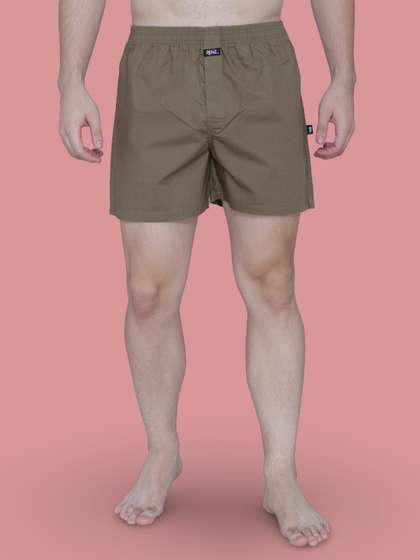 RENZ Mid Rise Carbon
                        Finish Pure Cotton Boxer