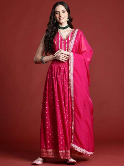 Anouk Lehenga Blouse With Dupatta