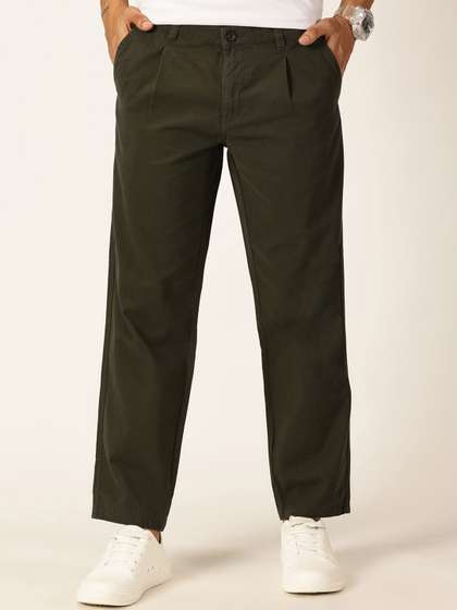 Thomas Scott Men
                        Smart Straight Fit Mid-Rise Easy Wash Chinos
                        Pure Cotton Trousers