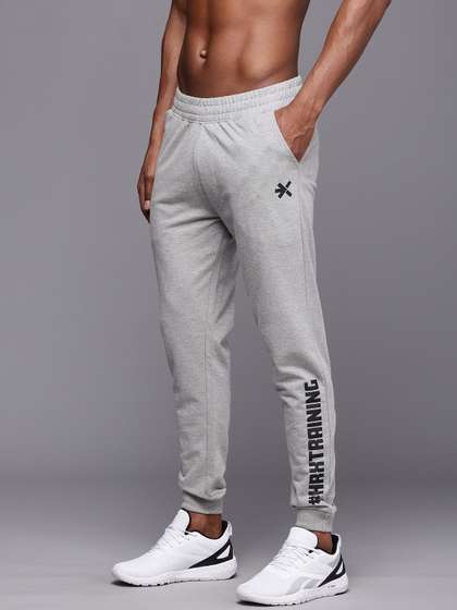 HRX by Hrithik Roshan Typography Printed Anti Odour Slim Fit Joggers