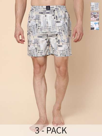 URBAN SCOTTISH Pack
                        Of 3 Digital Printed Ultra-Lightweight Boxers
                        USBXDP09_S