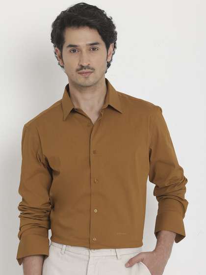 RARE RABBIT Men Bendict Regular Fit Shirt