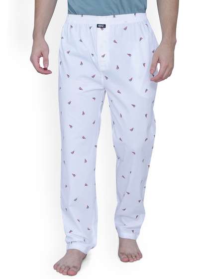 RENZ Printed
                          Relaxed-Fit Lounge Pants