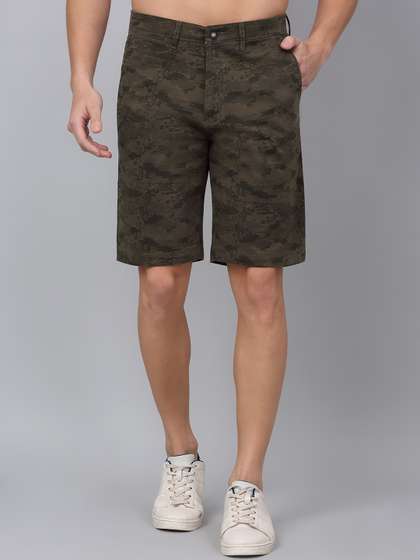 Cantabil Men
                        Camouflage Printed Shorts