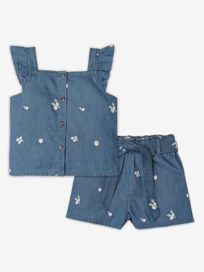 Ed-a-Mamma Girls
                        Printed Pure Cotton Clothing Set