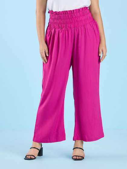 Big Hello - The Plus
                        Life Women Palazzos