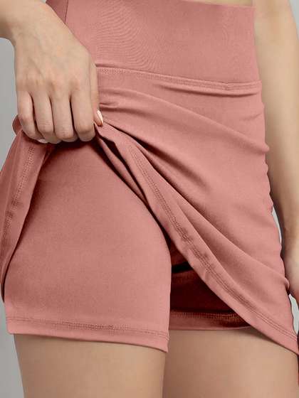 Mehrang A-Line Mini Skirts With Shorts