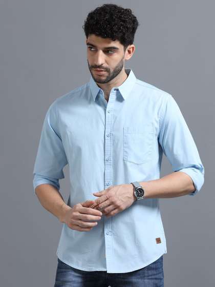 The Roadster
                        Lifestyle Co Pure Cotton Full Sleeve Shirts