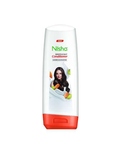 Nisha Set Of 3 Hair Conditioner With Almond and Olive Actives - 80ml Each