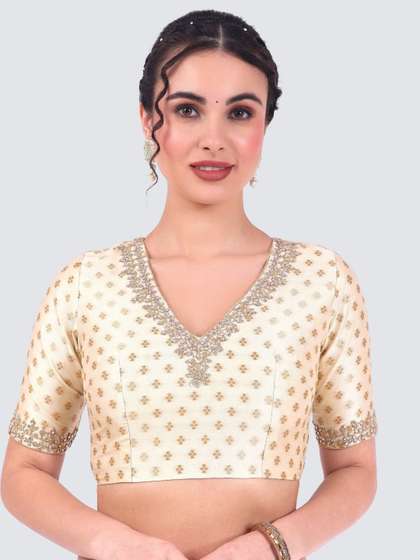 Studio Shringaar Brocade Saree Blouse