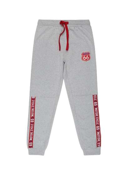 Provogue Boys Printed
                    Mid-Rise Joggers