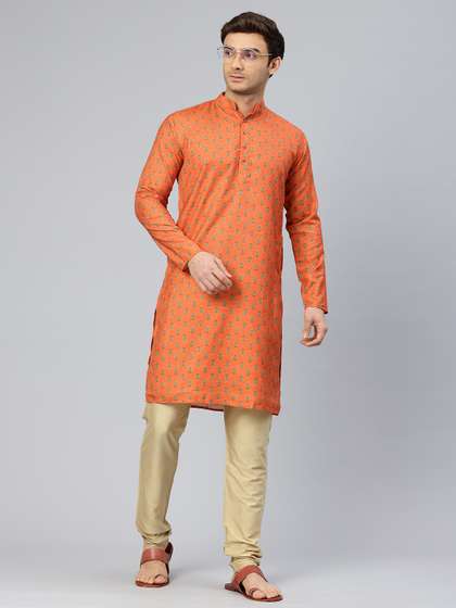 Majestic Man Men Ethnic Motifs Printed Kurta