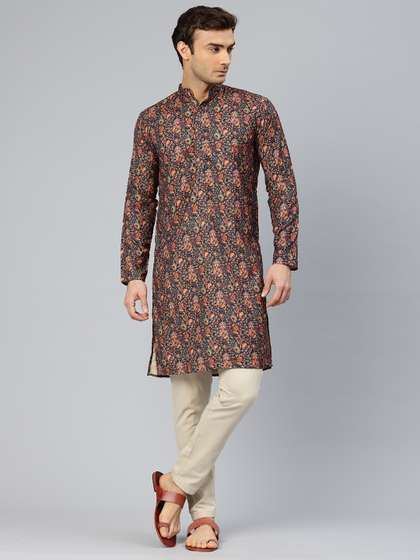 Majestic Man Ethnic Motifs Printed Kurta