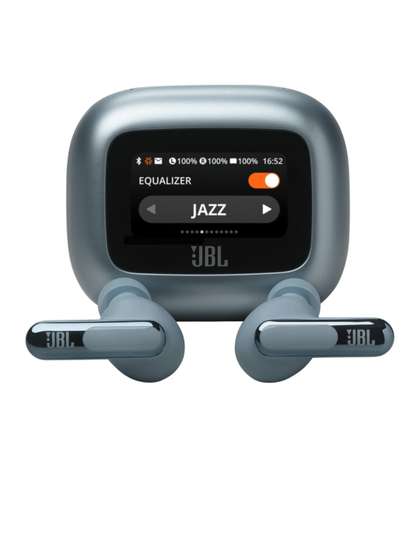 JBL Blue LiveBeam3
                        LDAC Audio ANC TWS SmartCase Wireless Charging
                        Bluetooth Headset