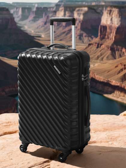 Roadster Textured
                        Hard-Sided Medium Trolley Bag