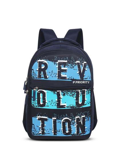 Priority Unisex Kids
                    Typography Backpack