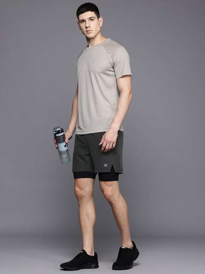 HRX by Hrithik
                        Roshan Men Double Layer Running & Training
                        Shorts