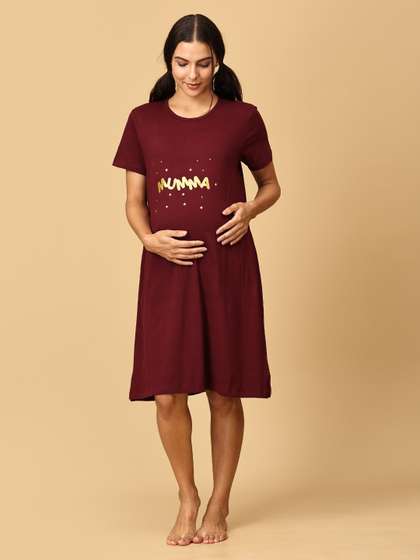 The Mom Store
                        Maternity A-Line Dress